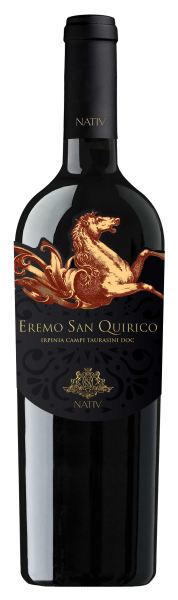 Rødvin: Eremo San Quirico 2015, Nativ, Irpinia Campi Taurasi