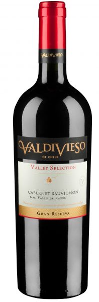 Rødvin: Valdivieso, Cabernet Sauvignon Gran Reserva 2014, Valle de Rapel.