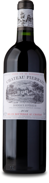 Rødvin: Château Pierrail 2016, Bordeaux Supérieur