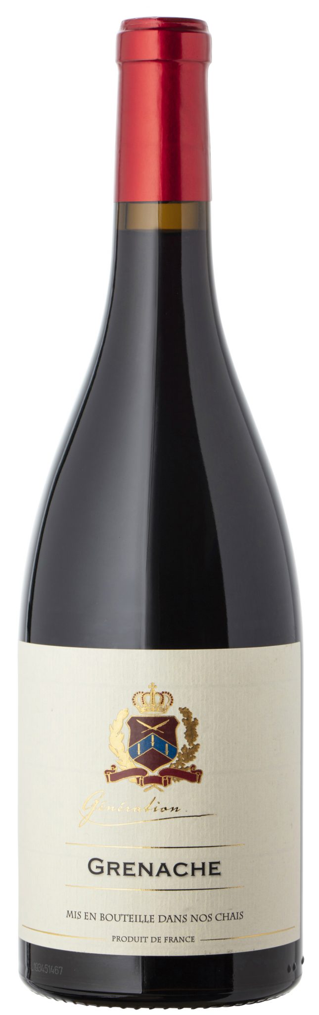 Rødvin: Génération 1905, Grenache (uden årgang), Vin de France