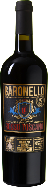 Rødvin: Baronello, Winemakers Selection 2017, Vino Pellegrino, Rosso Toscano