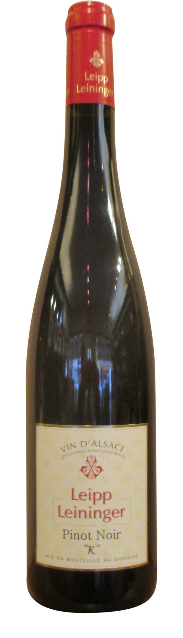 Rødvin: Leipp Leininger, Pinot Noir ”K” 2017, Alsace