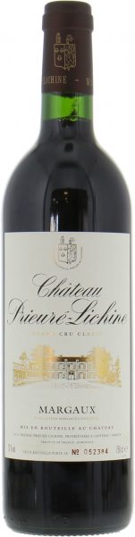 Rødvin: Château Prieuré-Lichine, Grand Cru Classé 2011, Margaux