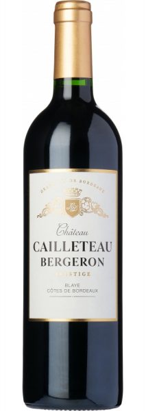 Rødvin: Château Cailleteau Bergeron, Prestige 2017, Blaye Côtes de Bordeaux