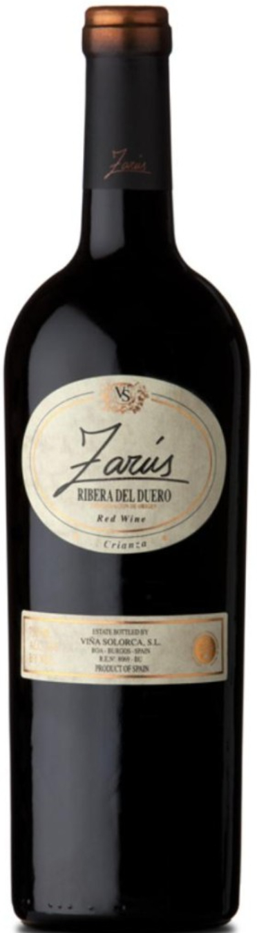 Rødvin: Zarús, Crianza 2016, Viña Solorca, Ribera del Duero