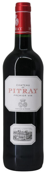 Rødvin: Chateau de Pitray, Premier Vin 2015, Castillon Côtes de Bordeaux