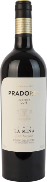 Rødvin: Pradorey, Reserva 2016, Finca La Mina, Ribera del Duero