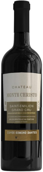 Rødvin: Chateau Monte Christo, Cuvée Edmond Dantes, Grand Cru 2016, Saint-Emilion