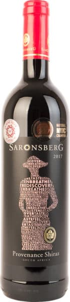 Rødvin: Saronsberg, Provenance, Shiraz 2017, Western Cape