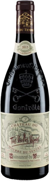 Rødvin: Château du Mourre du Tendre, Tres Vieilles Vignes 2018, Châteauneuf-du-Pape