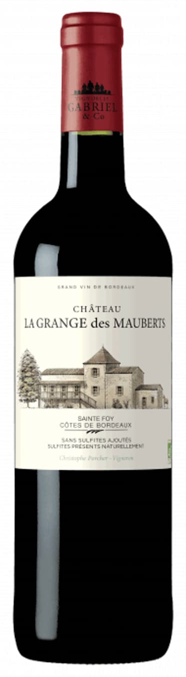 Rødvin: Château La Grange des Mauberts 2020, Sainte Foy Côtes de Bordeaux