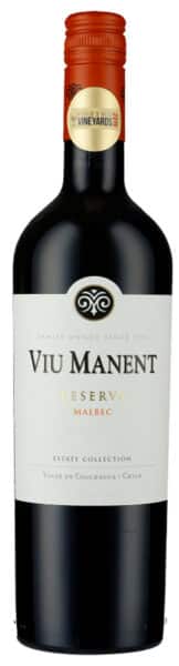 Rødvin: Viu Manent, Reserva Malbec 2021, Valle de Colchagua