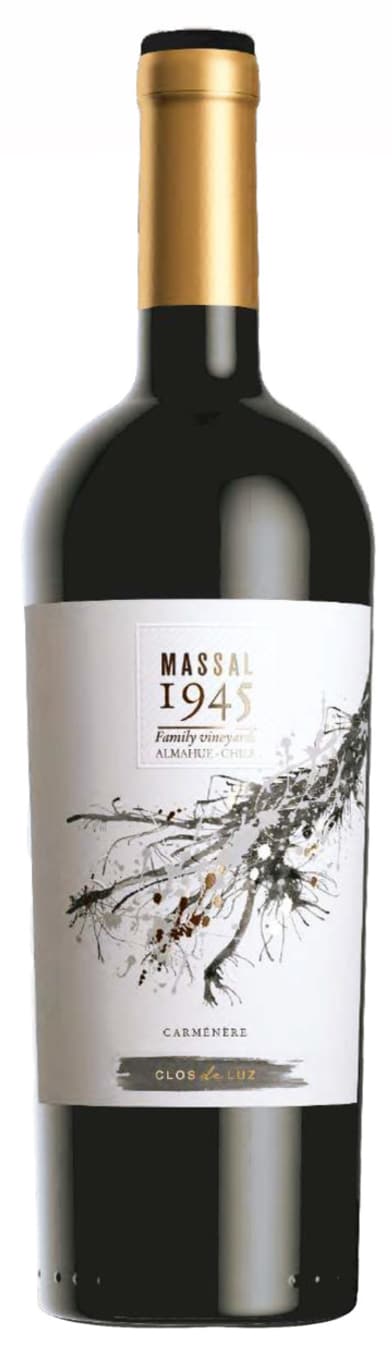 Rødvin: Massal 1945, Carménère 2019, Clos de Luz, Rapel Valley