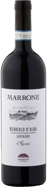 Rødvin: Marrone, Superiore Agrestis 2019, Nebbiolo d’Alba