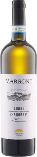 Hvidvin: Marrone, Memundis, Chardonnay 2020, Langhe