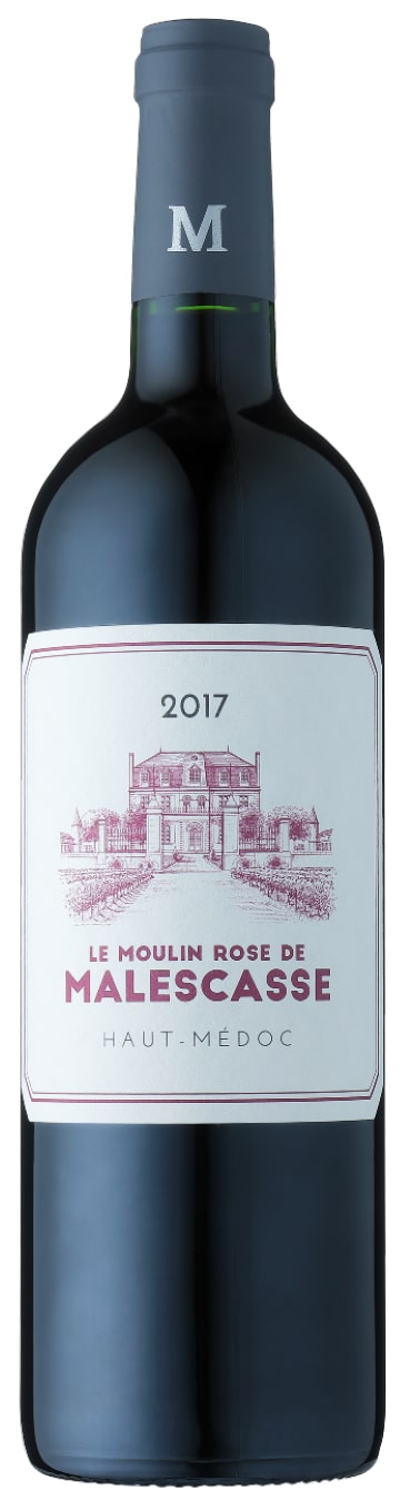 Rødvin: Le Moulin Rose de Malescasse 2017, Haut-Médoc