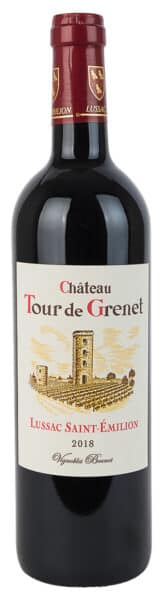 Rødvin: Château Tour de Grenet 2018, Lussac Saint-Emilion