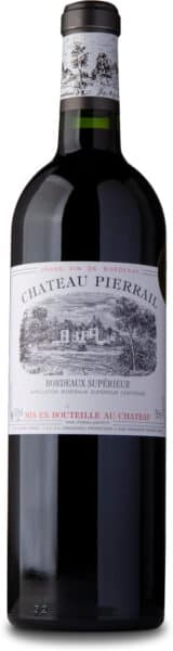 Rødvin: Chateau Pierrail 2018, Bordeaux Supérieur