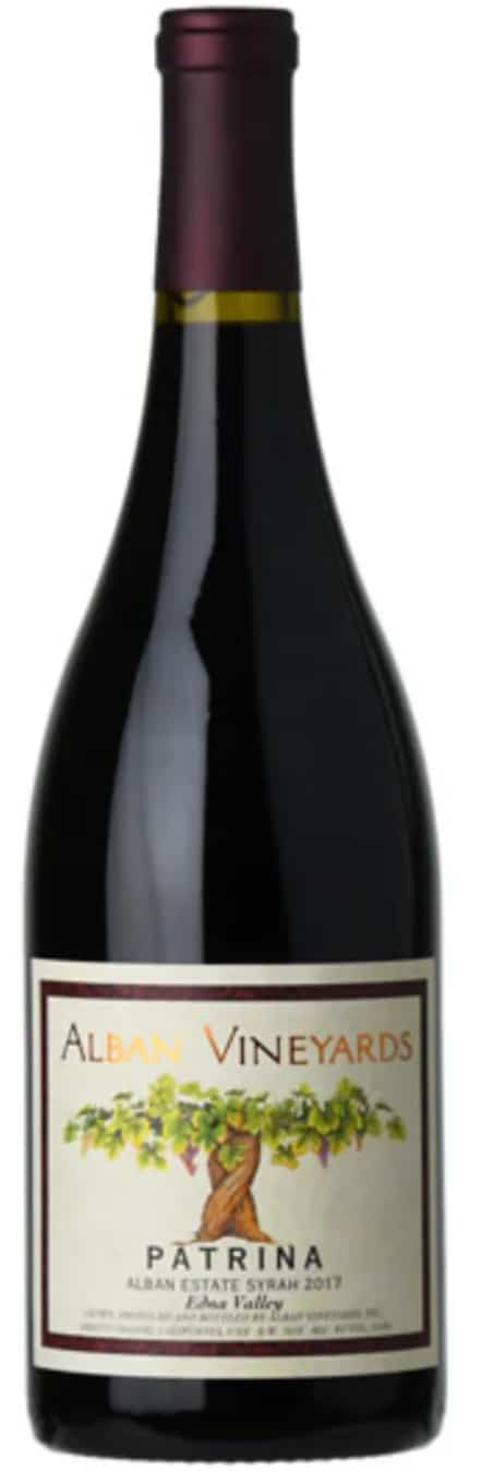 Rødvin: Alban Vineyards, Patrina, Alban Estate Syrah 2020, Edna Valley