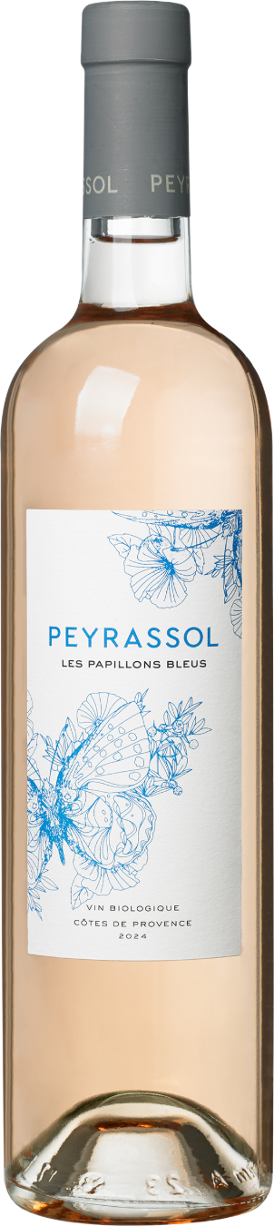 Rosévin: Peyrassol, Les Papillons Bleus 2024, Côtes de Provence