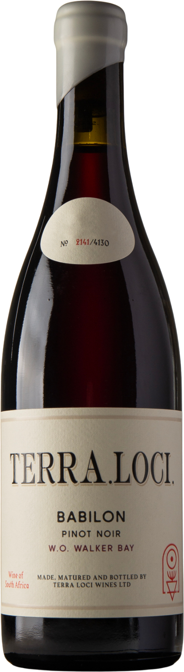 Rødvin: Terra.Loci., Babilon, Pinot Noir 2022, Walker Bay